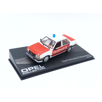 Opel Ascona C feuerwehr Straż Pożarna 1982/1988 - skala 1:43 - Eaglemoss